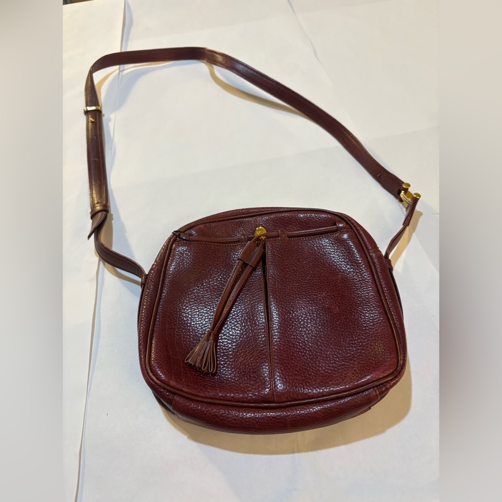 Cartier Brown Leather Crossbody Bag‎